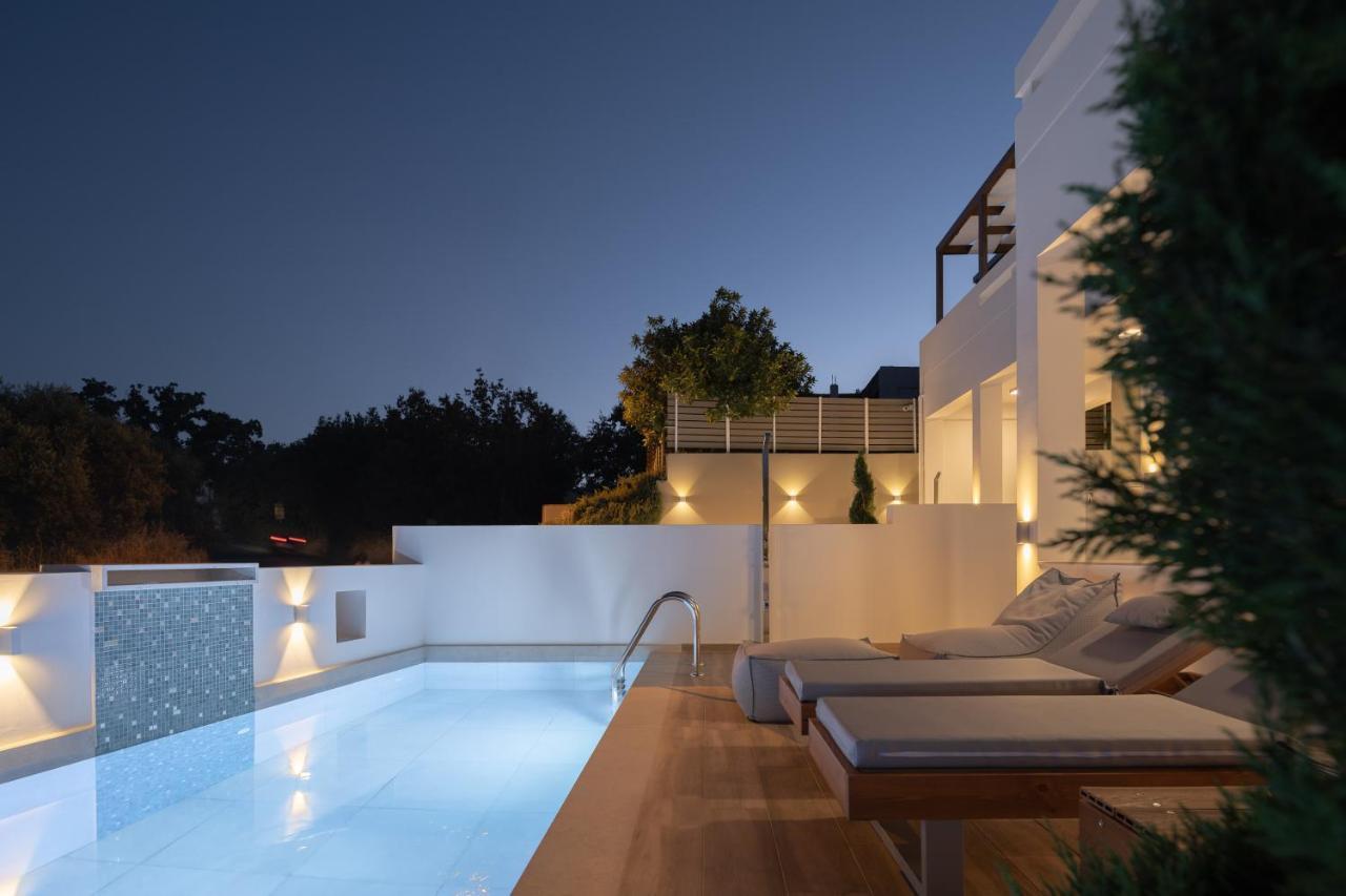 De Light Boutique Villas I II & III - Close To Rethymno, By Thinkvilla Atsipopoulo Exterior photo