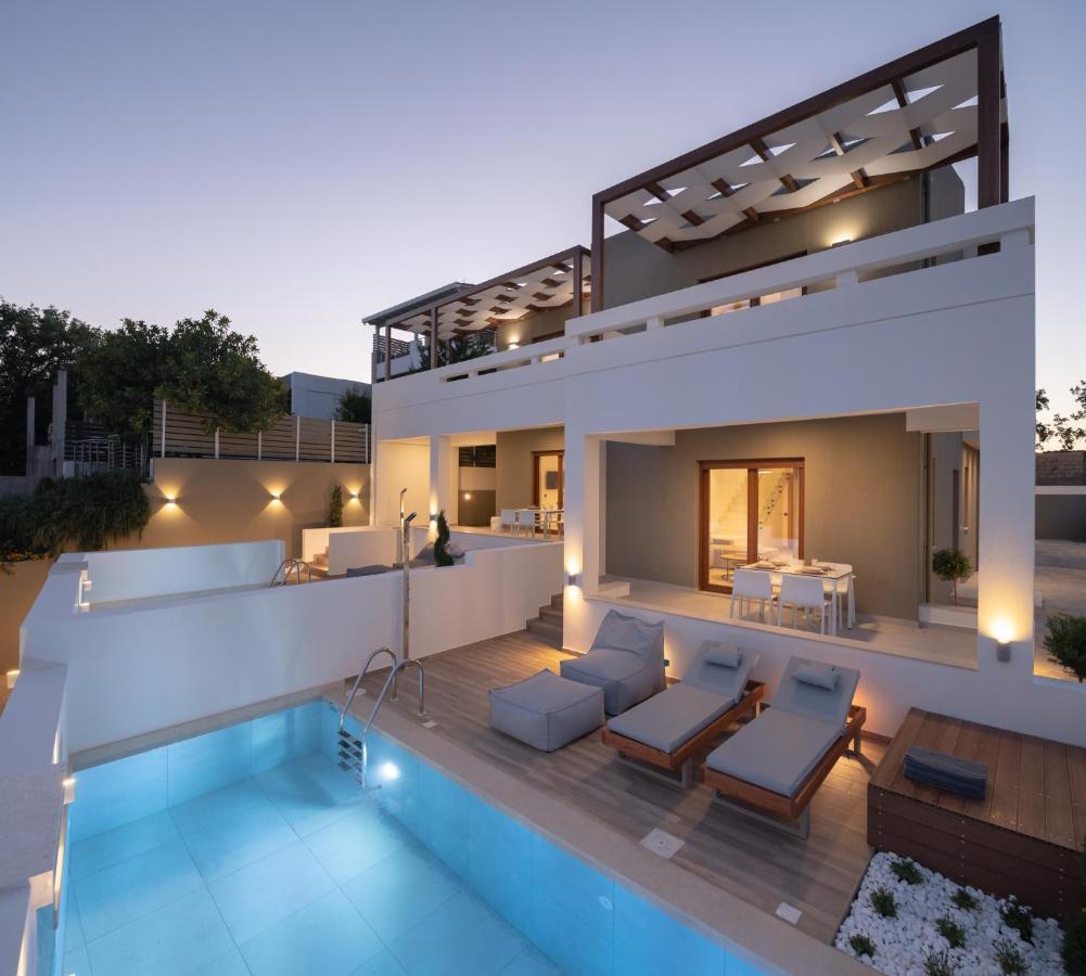 De Light Boutique Villas I II & III - Close To Rethymno, By Thinkvilla Atsipopoulo Exterior photo