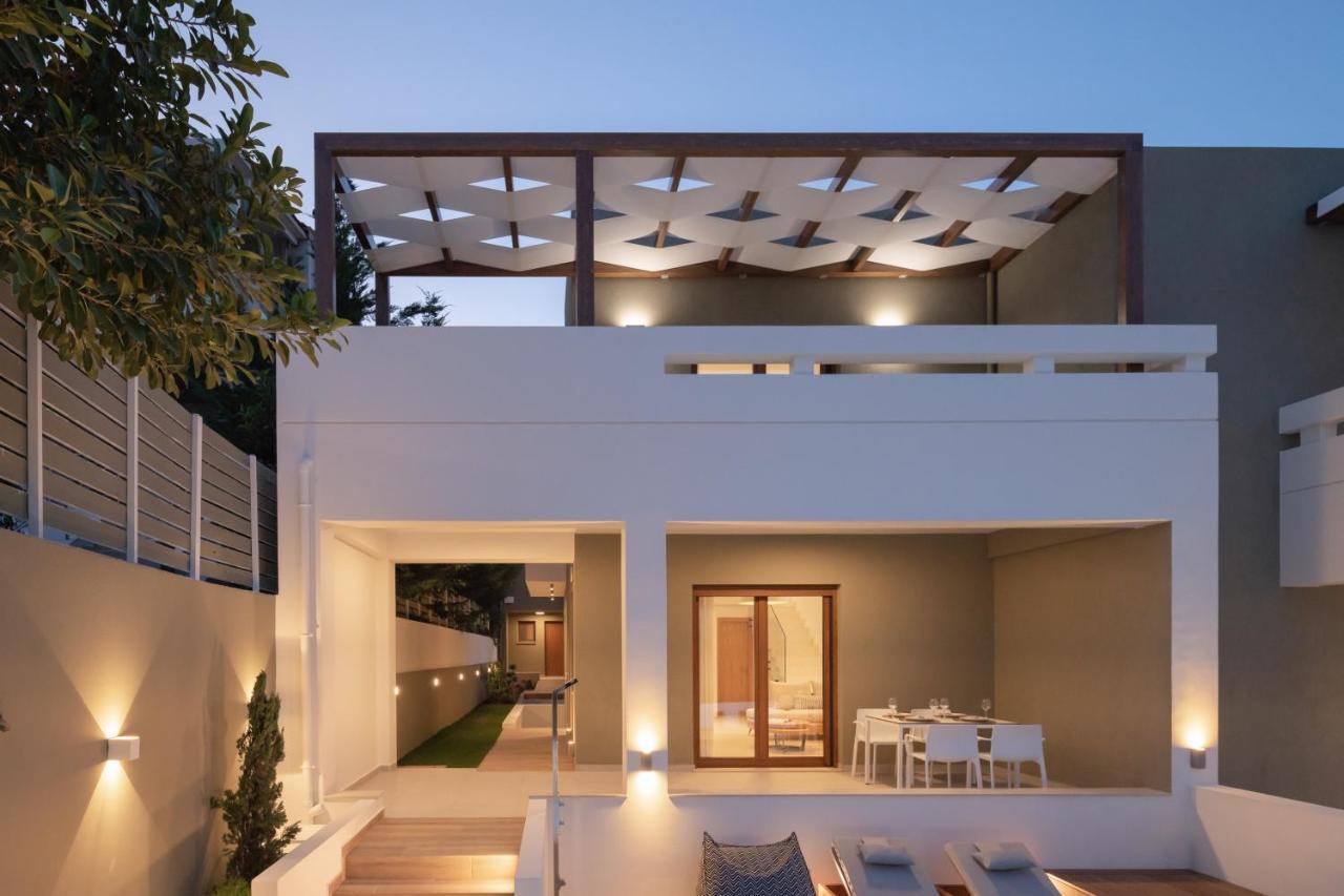De Light Boutique Villas I II & III - Close To Rethymno, By Thinkvilla Atsipopoulo Exterior photo