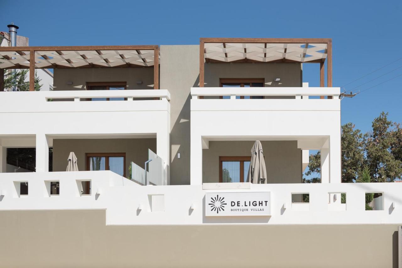 De Light Boutique Villas I II & III - Close To Rethymno, By Thinkvilla Atsipopoulo Exterior photo