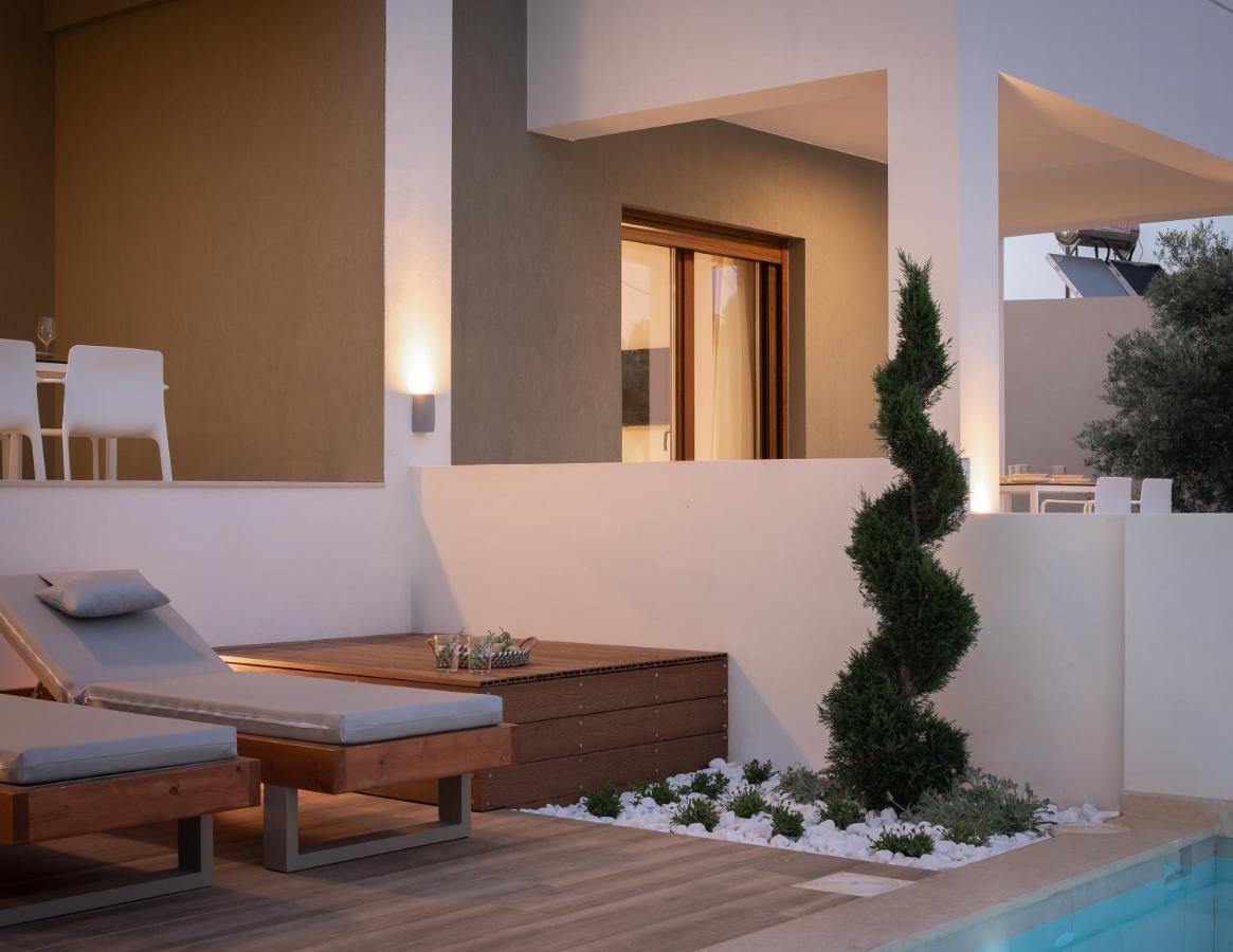 De Light Boutique Villas I II & III - Close To Rethymno, By Thinkvilla Atsipopoulo Exterior photo