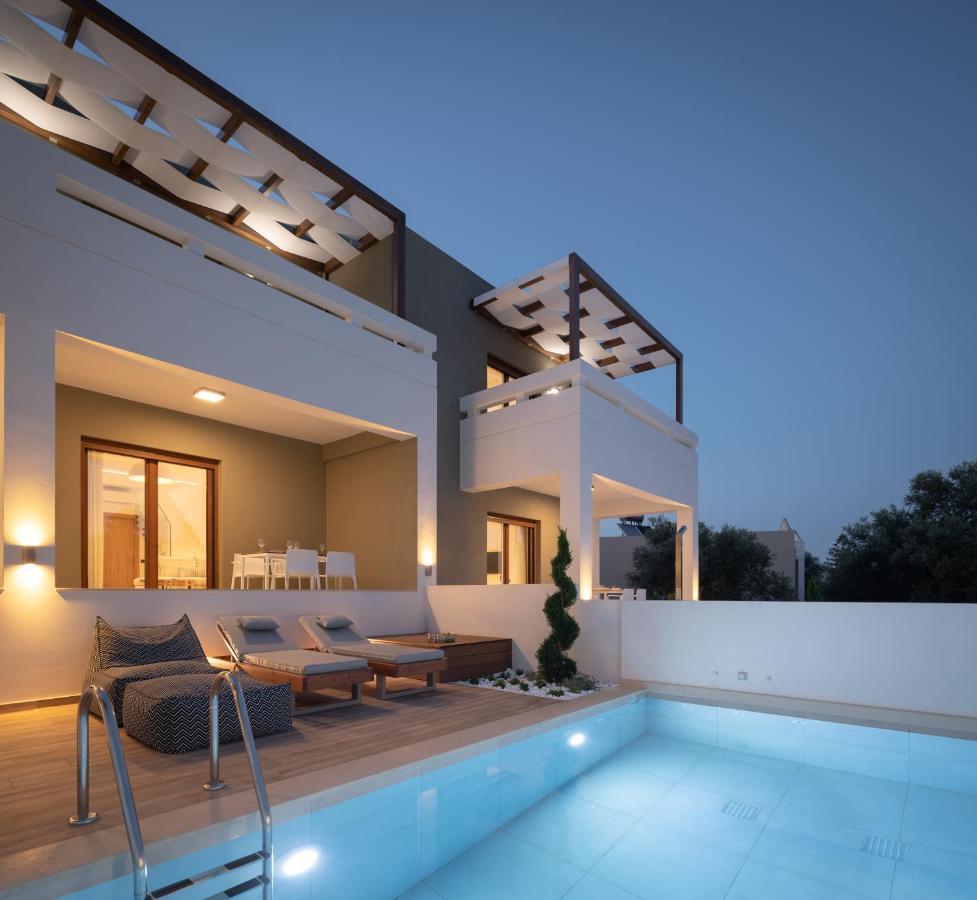 De Light Boutique Villas I II & III - Close To Rethymno, By Thinkvilla Atsipopoulo Exterior photo